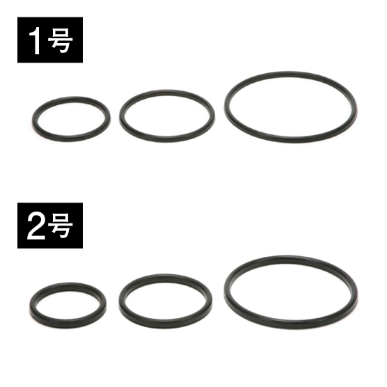 フランジパッキンGF形1号/2号(SBR)　日本水道協会検査品